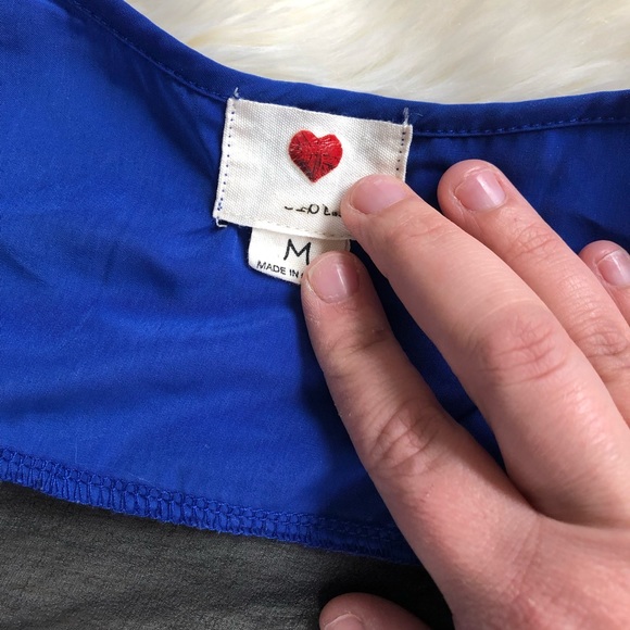 Blue Mini Dress - Picture 2 of 5